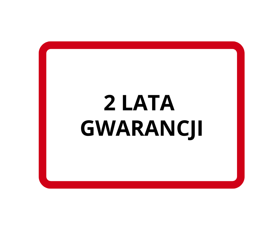 2 lata gwarancji